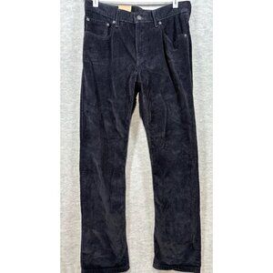 Levi's Women's‎ Corduroy Pants 30x30 Black Casual Classic